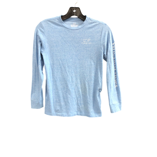 Top Long Sleeve By Vineyard Vines In Blue, Size: S