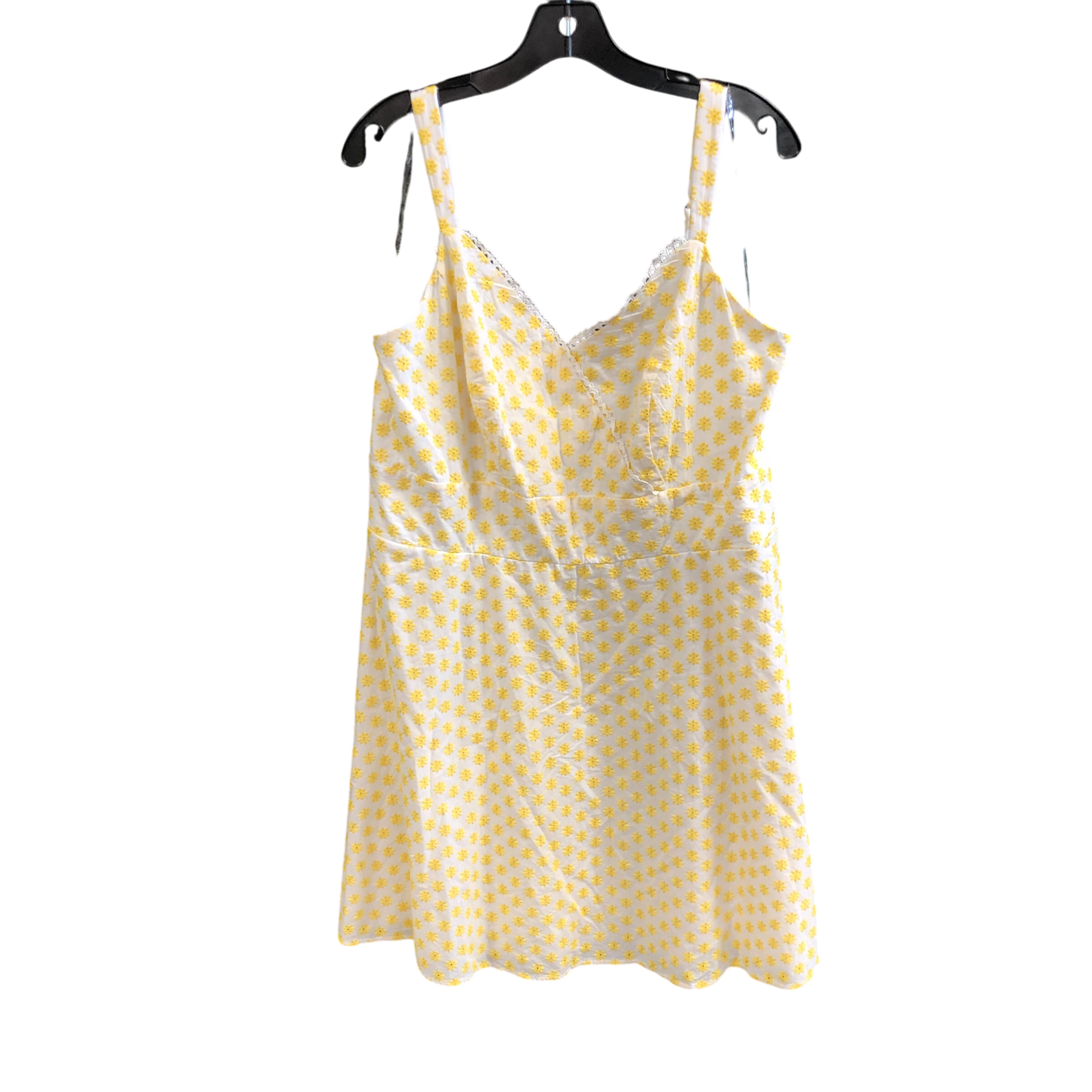 Dress Casual Short By Trixxi In Yellow, Size: 2x