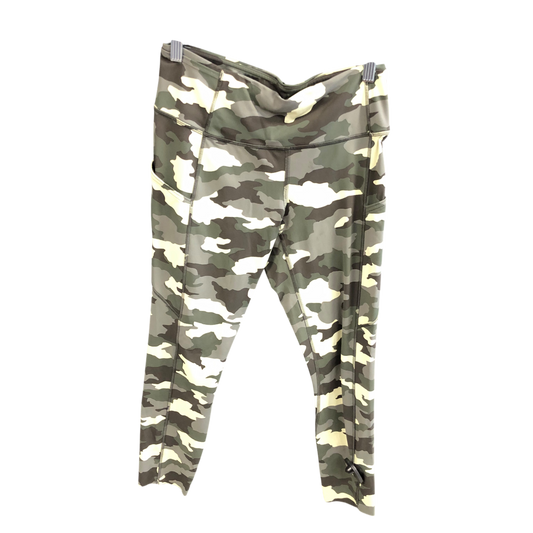 Athletic Capris By Lululemon In Camouflage Print, Size: 8