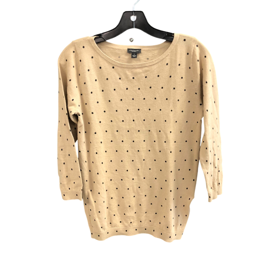 Top Long Sleeve By Ann Taylor In Polkadot Pattern, Size: S