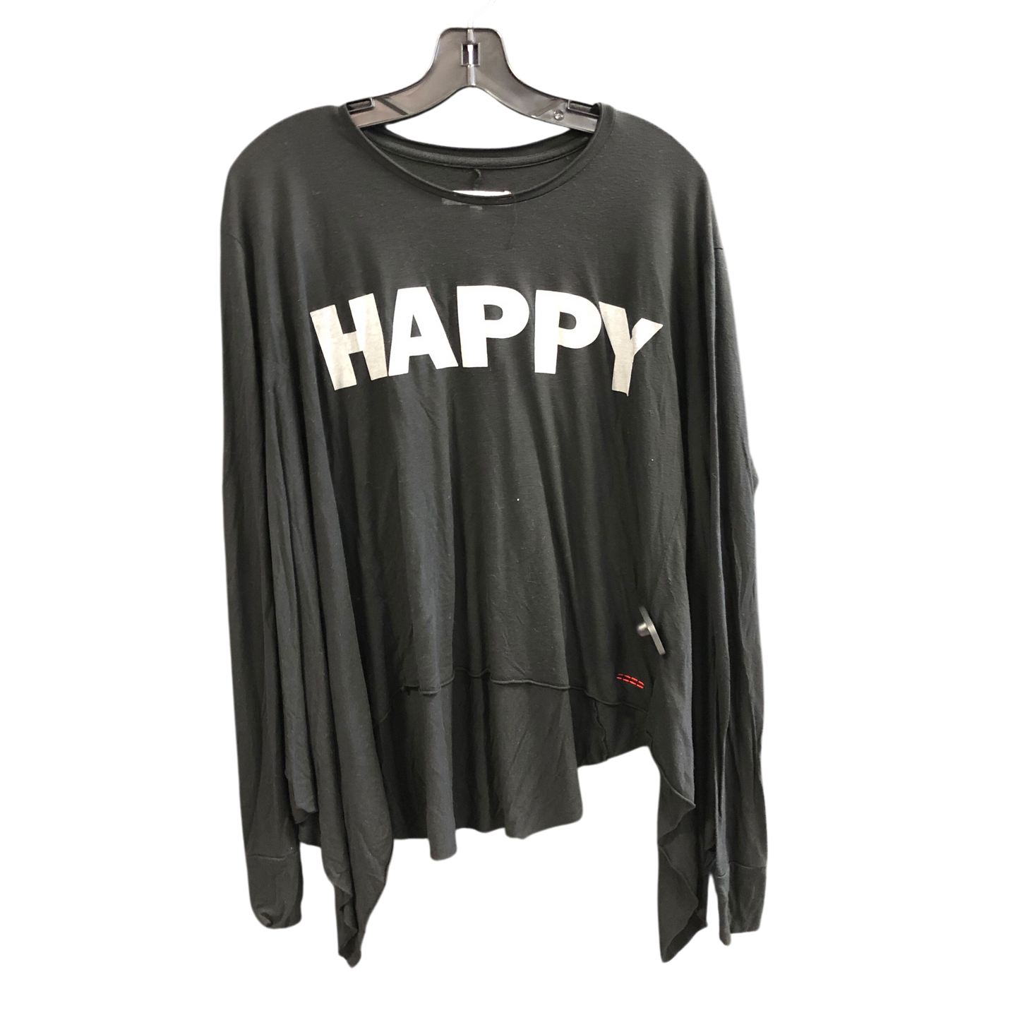 Top Long Sleeve By Peace Love World In Beige, Size: M