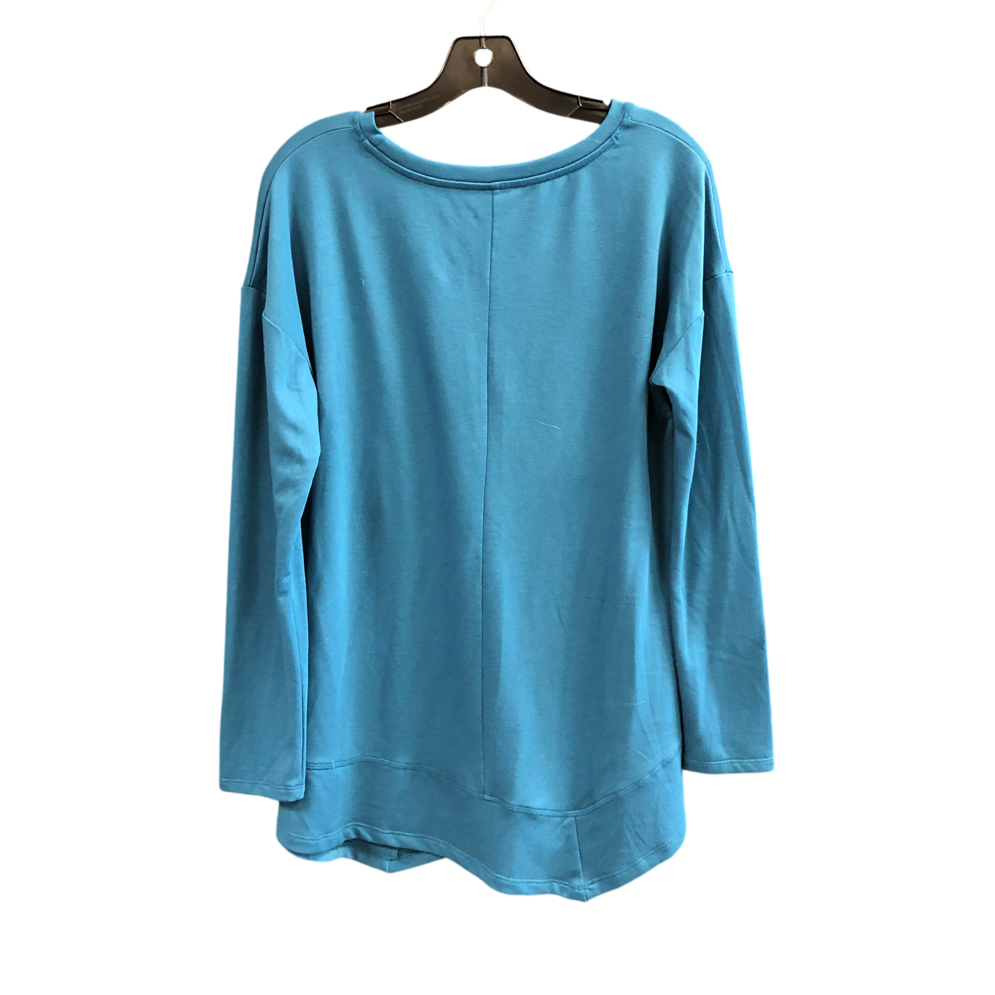 Top Long Sleeve By St Johns Bay In Teal, Size: M