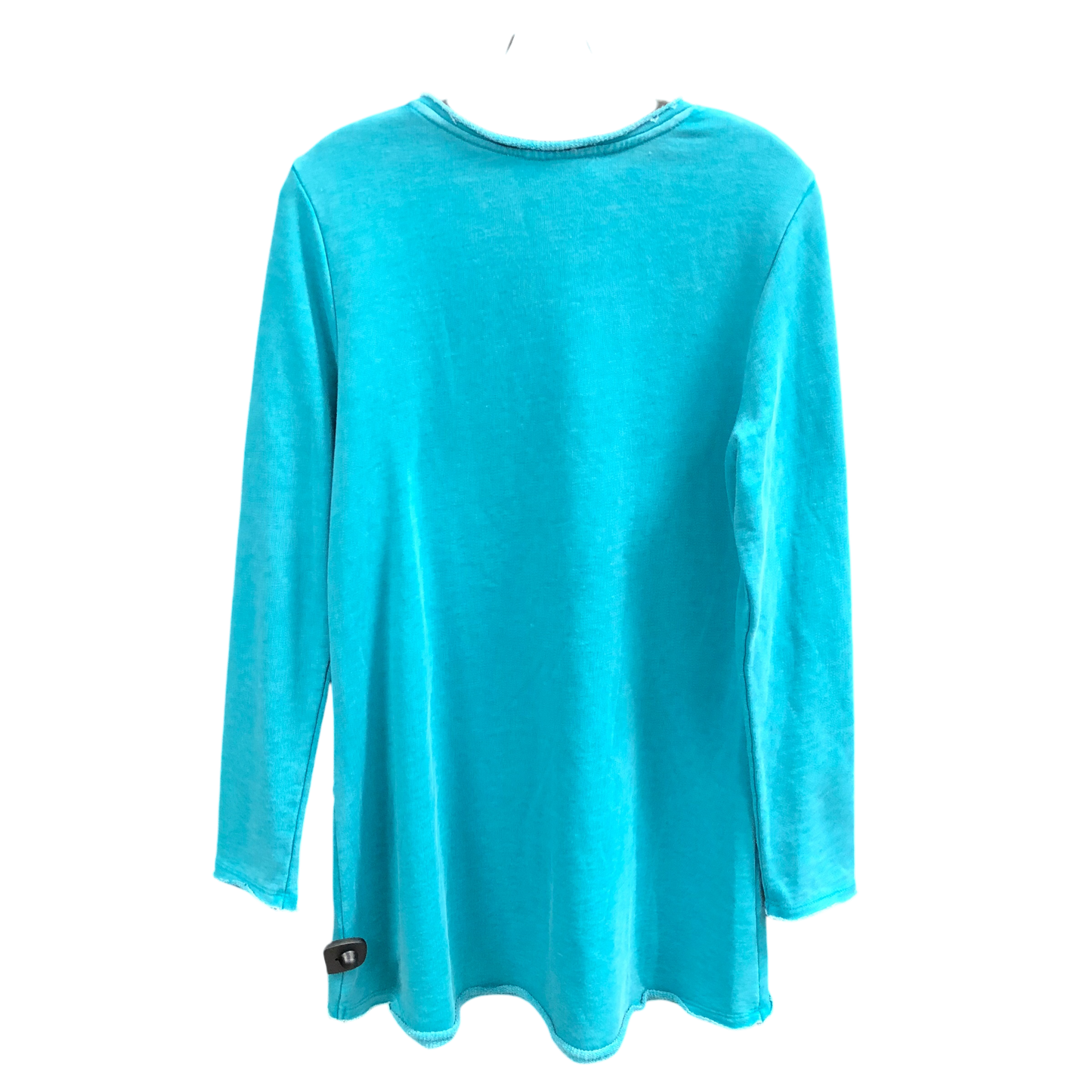 Top Long Sleeve By Workshop In Teal, Size: M