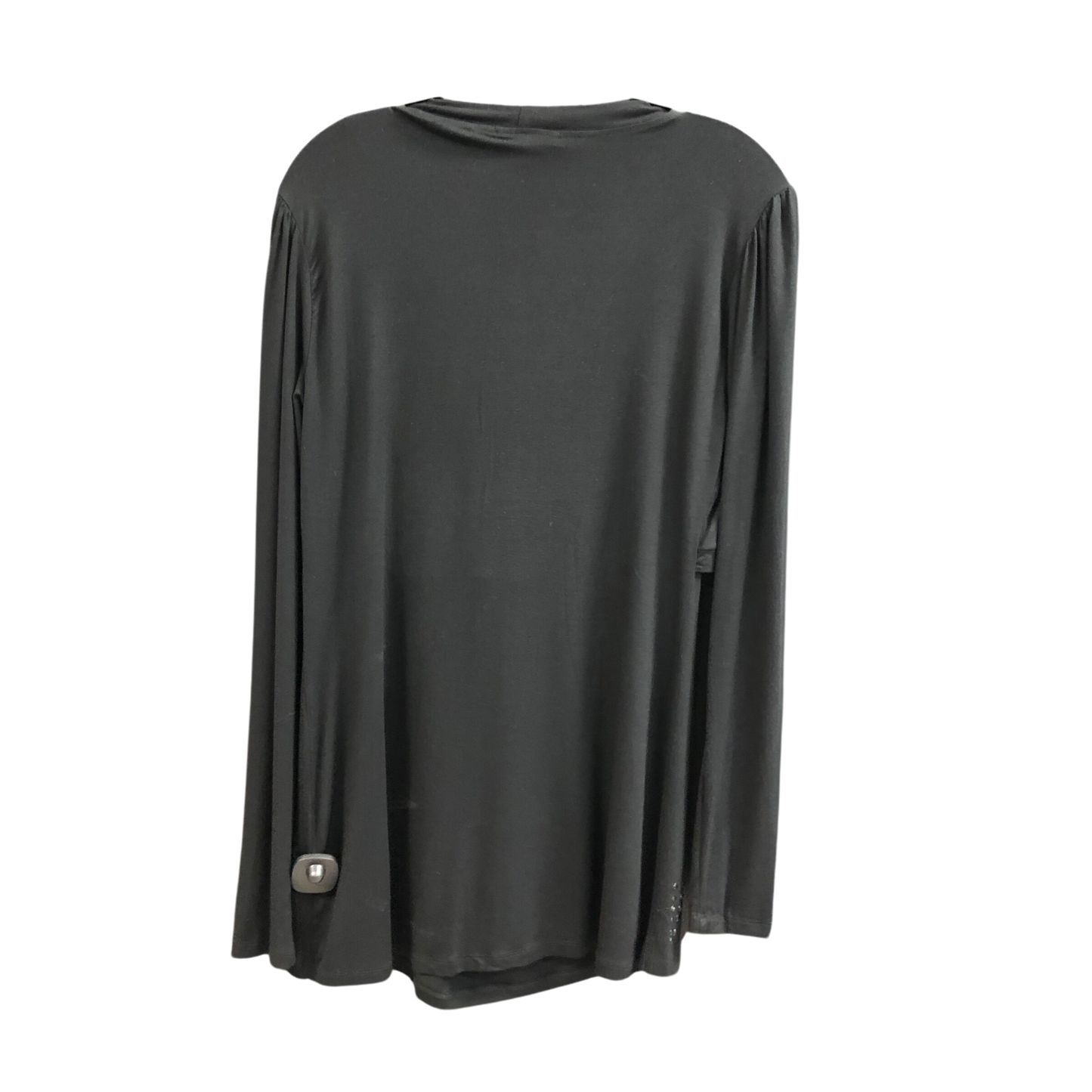 Top Long Sleeve By Vertigo In Black, Size: Xl