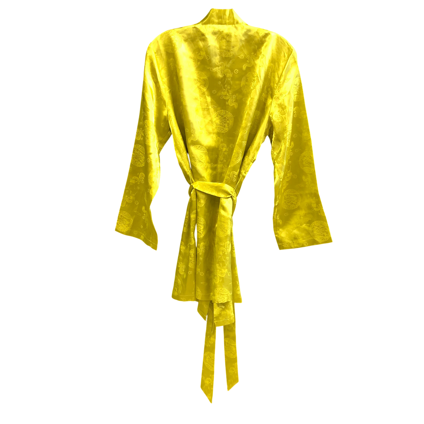 Kimono By Bloomingdales In Yellow, Size: M