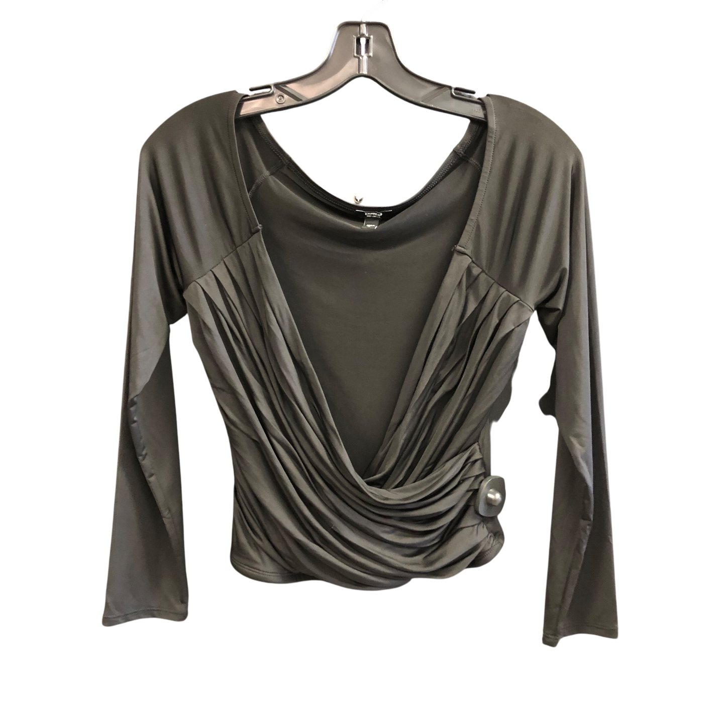 Top Long Sleeve By Express In Black, Size: M