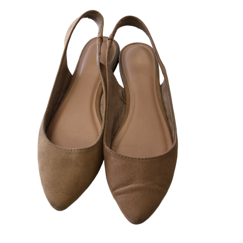 Tan Shoes Flats Ballet Old Navy, Size 8