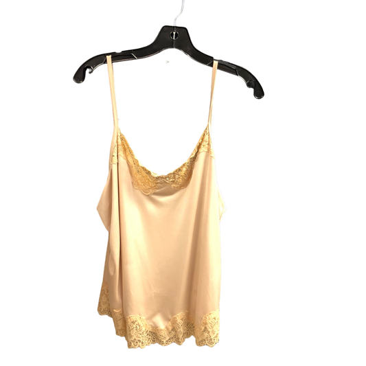 Beige Top Sleeveless Lane Bryant, Size Xl