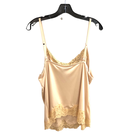 Beige Top Sleeveless Lane Bryant, Size Xl