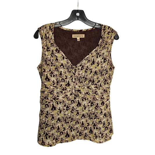Top Sleeveless By Notations  Size: S