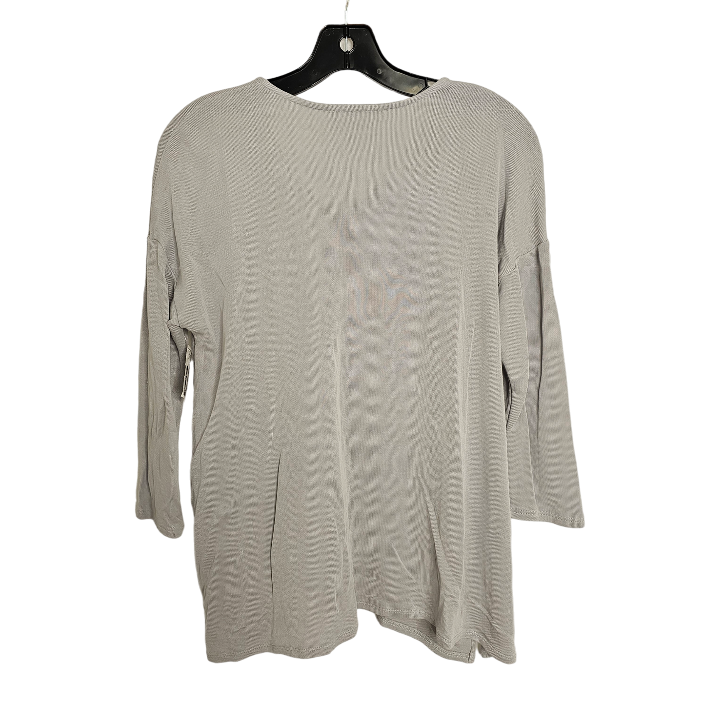 Grey Top 3/4 Sleeve Pure Jill, Size Xs