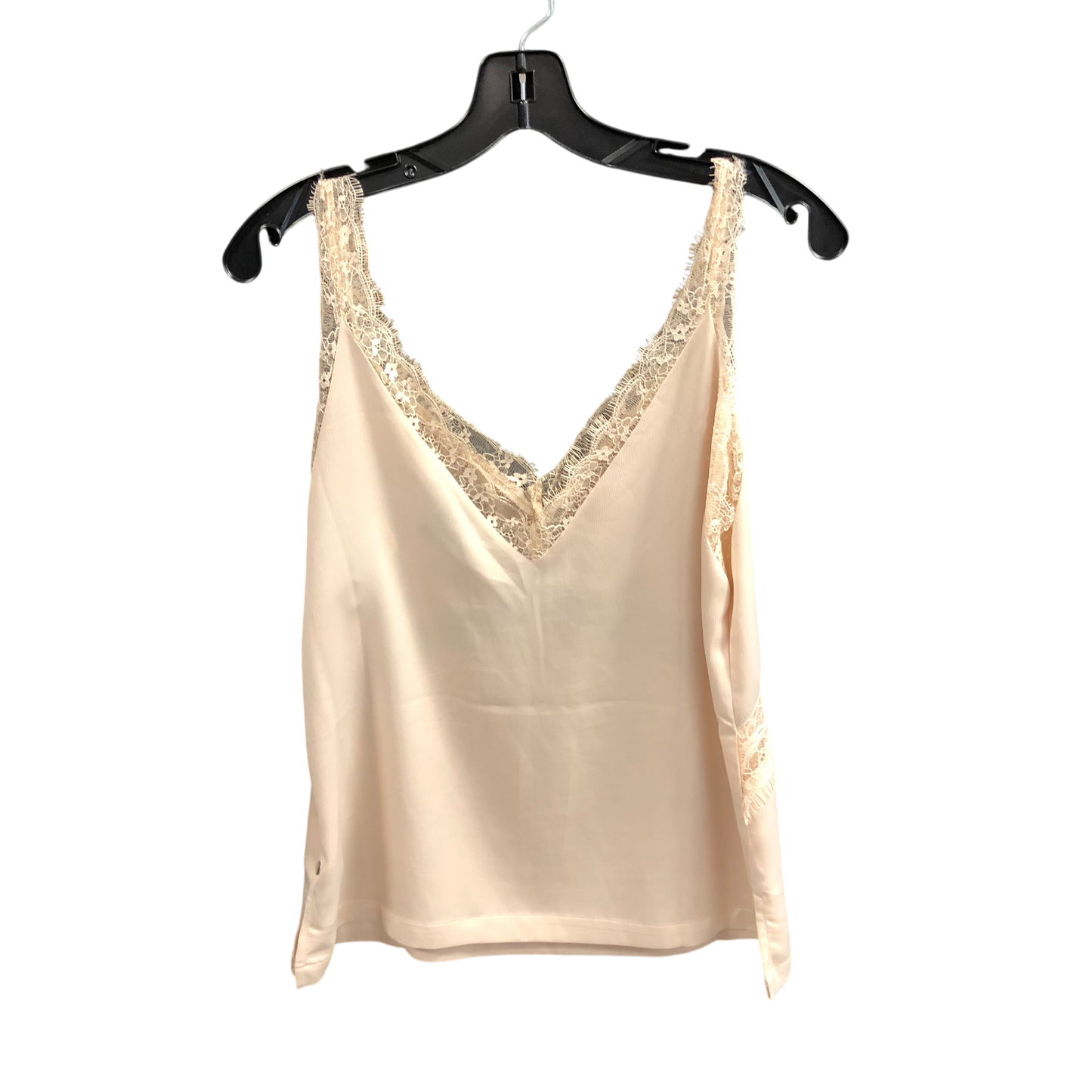 Top Sleeveless By Forever 21 In Beige, Size: L