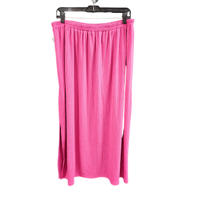 Pink Skirt Maxi Eloquii, Size L