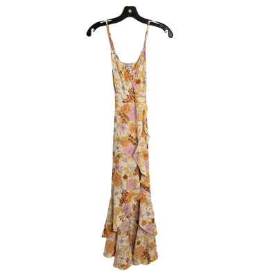 Floral Print Dress Casual Maxi INSPIRED HEARTS , Size S