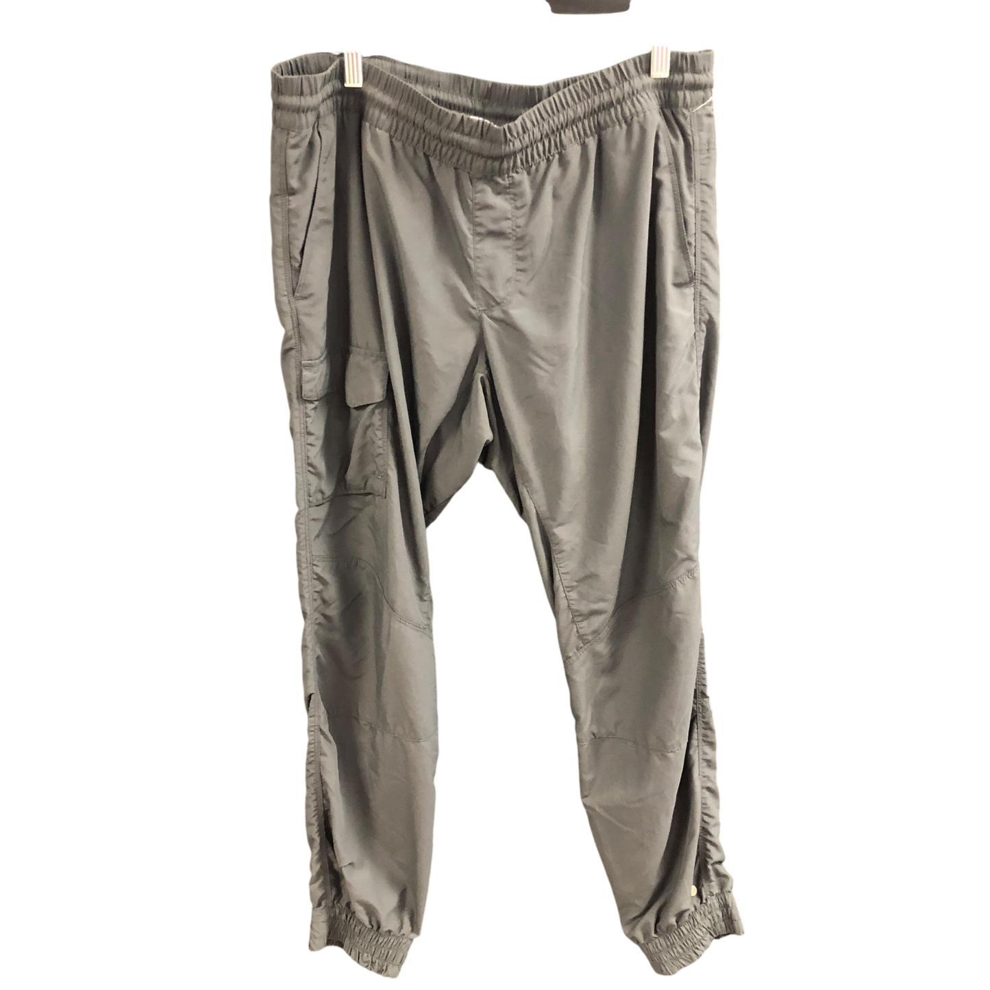 Athletic Pants By Columbia In Grey, Size: L