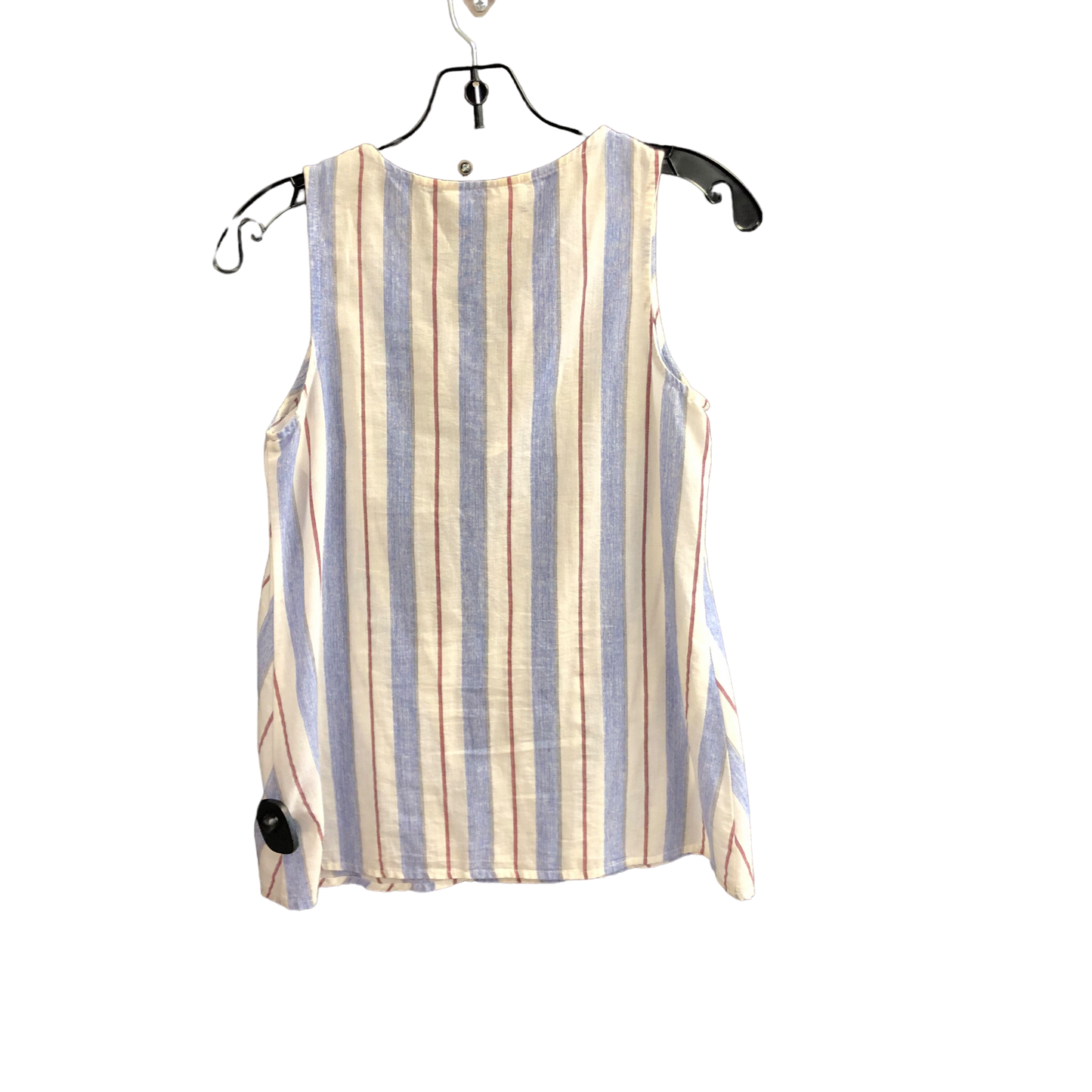 Striped Pattern Top Sleeveless Adiva, Size Xs