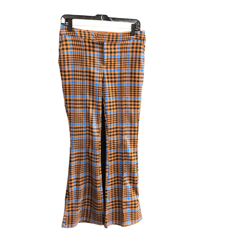 Plaid Pattern Pants Wide Leg Cmc, Size 2