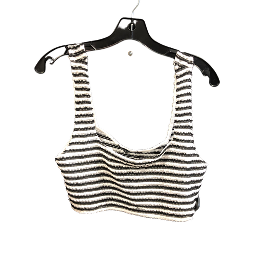 Striped Pattern Top Sleeveless Cmc, Size M