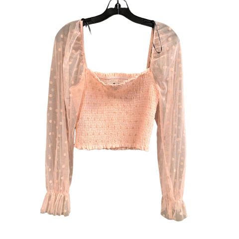 Pink Top Long Sleeve Forever 21, Size M