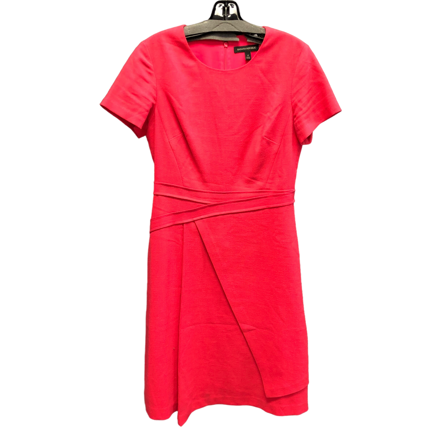 Red Dress Work Banana Republic, Size 4