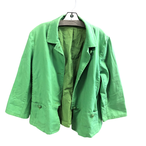 Green Blazer Talbots, Size 18