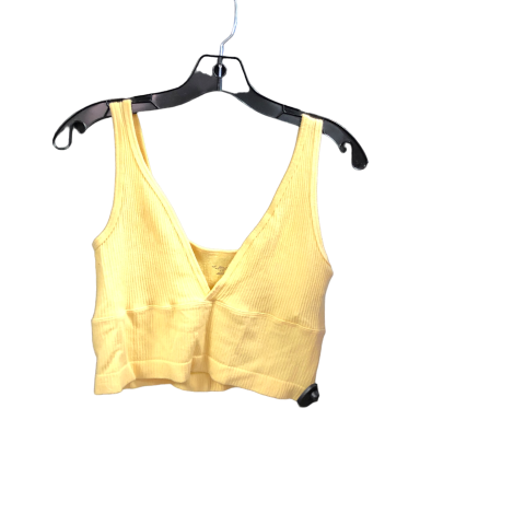 Yellow Top Sleeveless Cmc, Size Xl