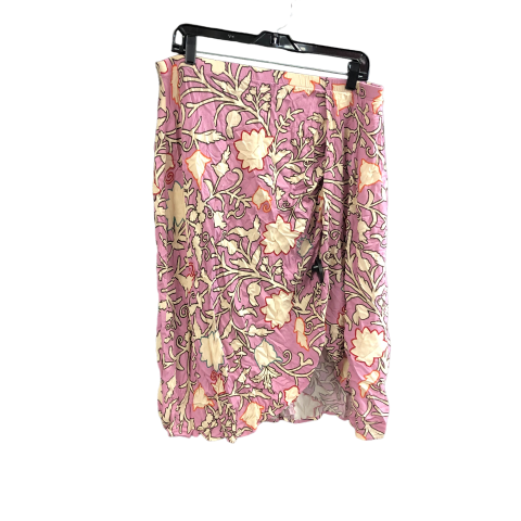 Purple Skirt Midi Knox Rose, Size Xl