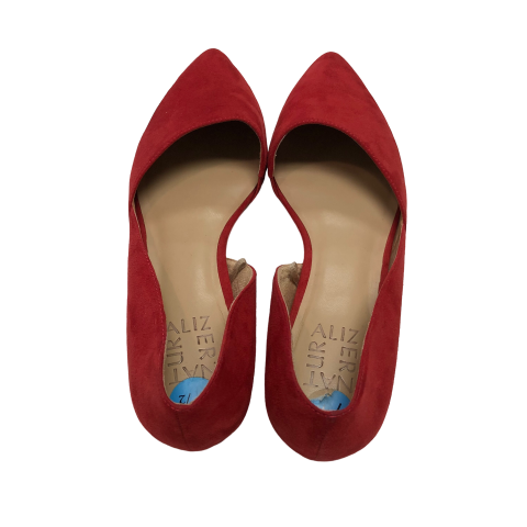 Red Shoes Flats Naturalizer, Size 7.5