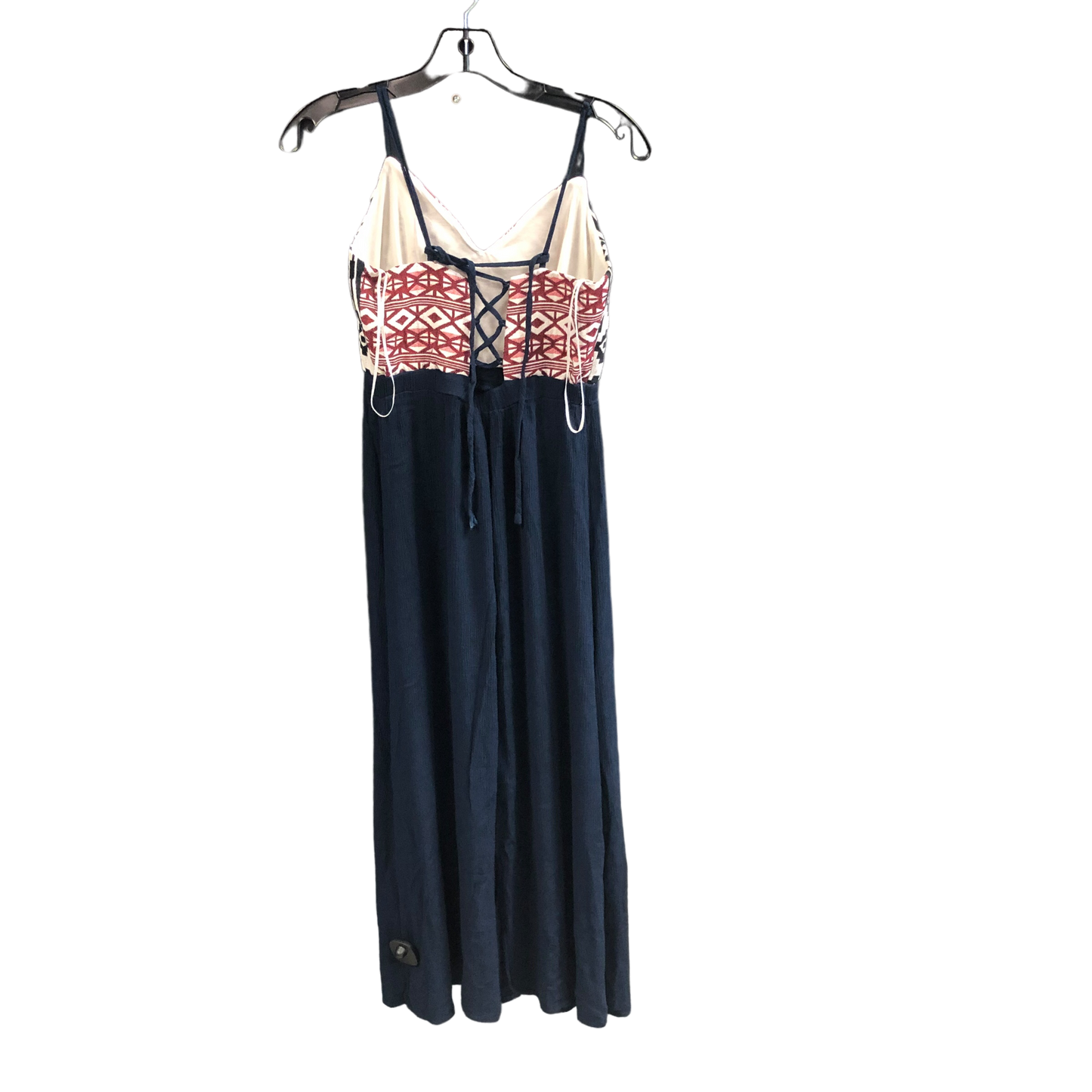 Dress Casual Maxi By Flying Tomato In Blue & Red, Size: S