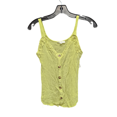 Top Sleeveless By Cmc In Green, Size: S