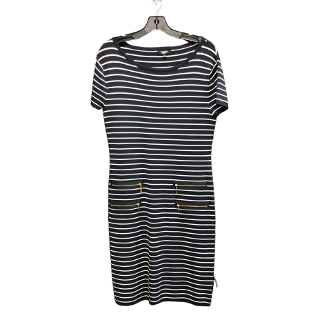 Dress Casual Short By Premise In Black & White, Size: L