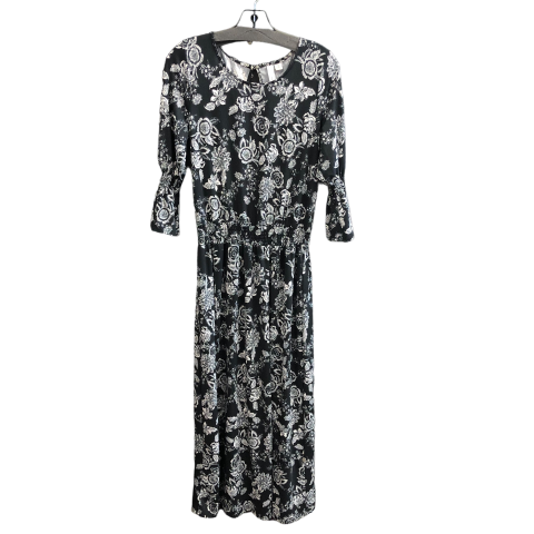 Dress Casual Maxi By Tacera In Black & White, Size: S