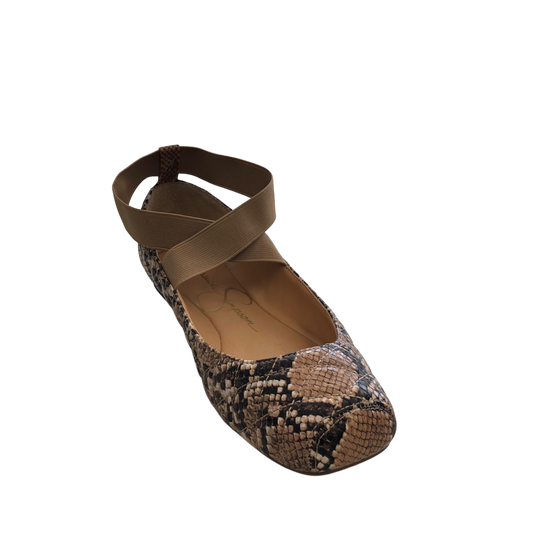 Shoes Flats By Jessica Simpson In Animal Print, Size: 10