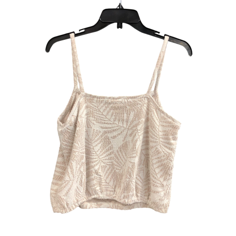 Top Sleeveless By Loft In White, Size: S