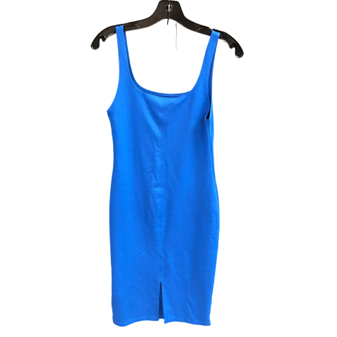 Dress Casual Short By Zara In Blue, Size: M