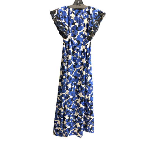 Dress Casual Maxi By Who What Wear In Blue & Cream, Size: Xs