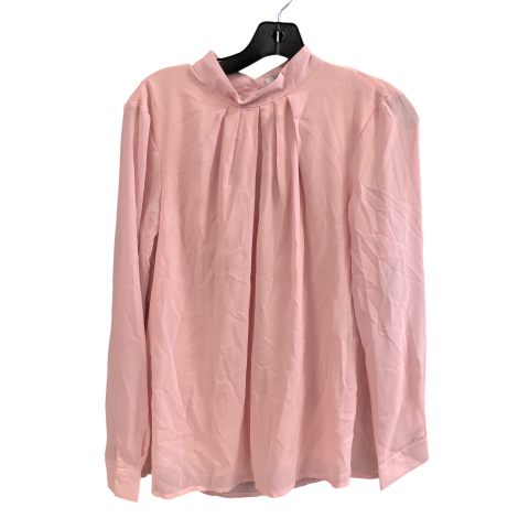 Top Long Sleeve By SOTEER In Pink, Size: M