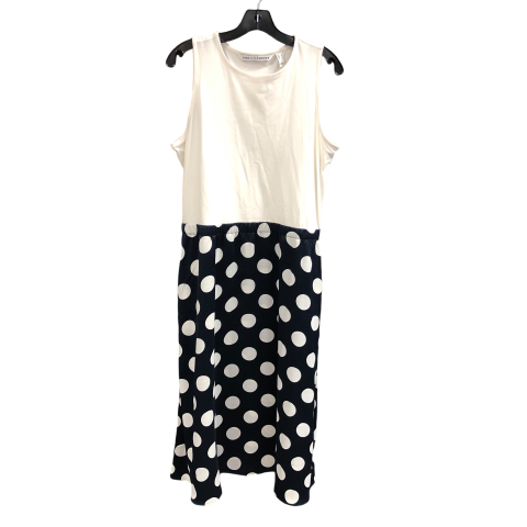 Dress Casual Maxi By Cmc In Cream, Size: L