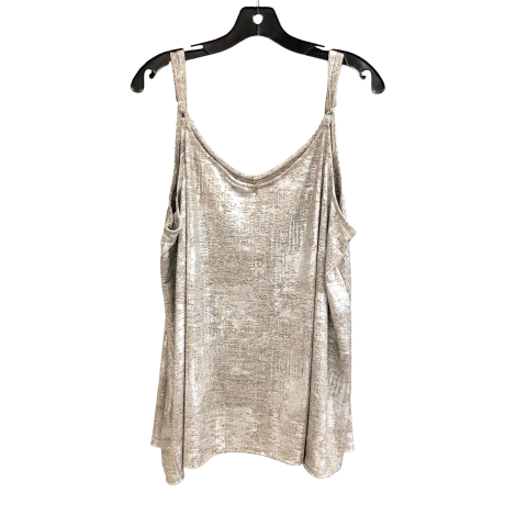 Top Sleeveless By Torrid In Grey, Size: 4