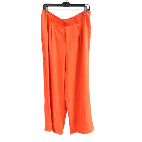 Pants Wide Leg By Adrienne Vittadini In Orange, Size: Xl