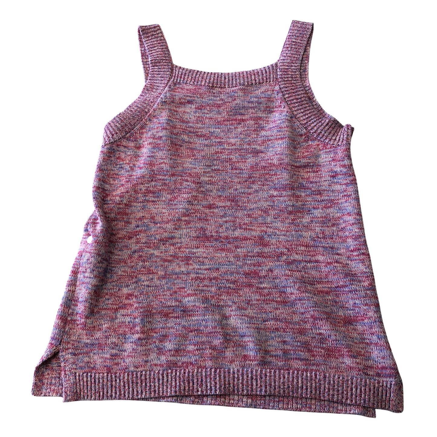 Top Sleeveless By Loft In Pink & Purple, Size: S