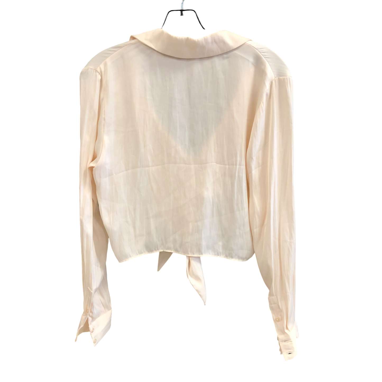 Top Long Sleeve Designer By Rachel Zoe In Cream, Size: Xs