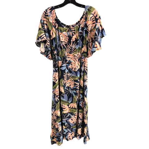 Dress Casual Maxi By LABEL OF LOVE In Floral Print, Size: M