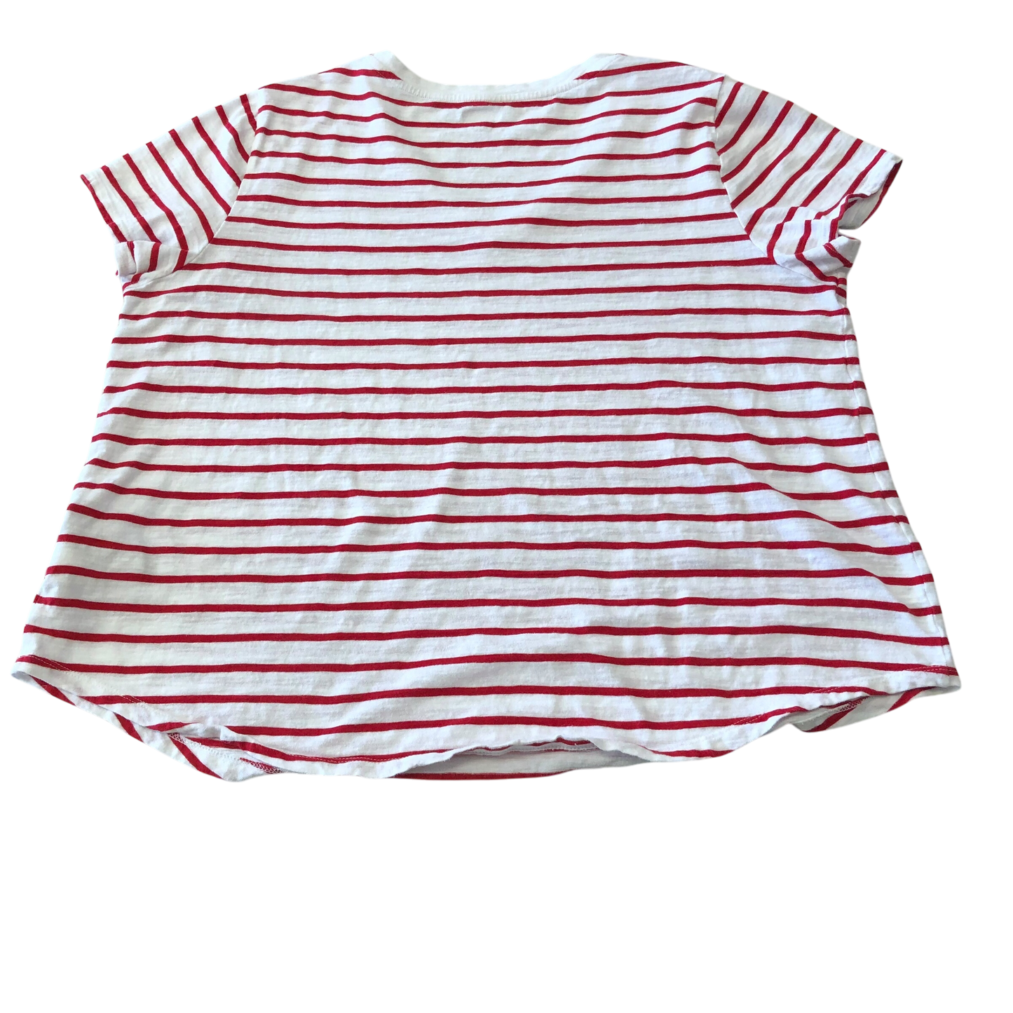 Top Short Sleeve By Old Navy In Striped Pattern, Size: Xl