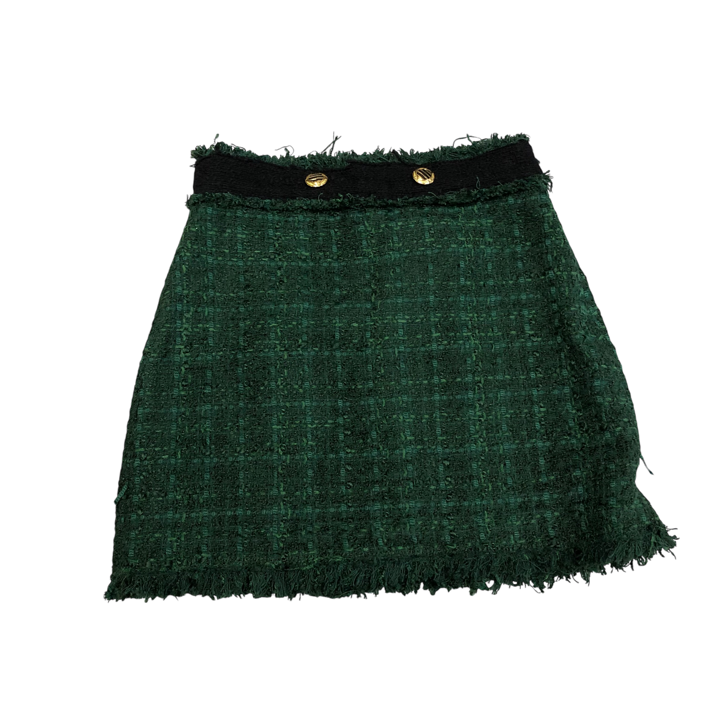 Skirt Mini & Short By Zara In Green, Size: S