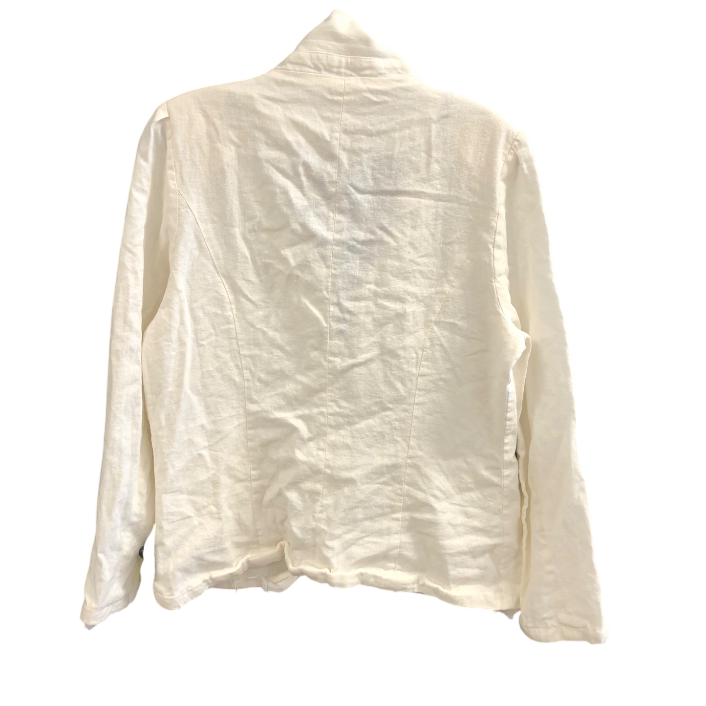 Blazer By Just Fab In Cream, Size: Xl