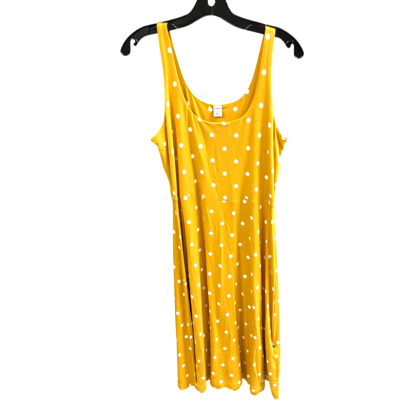 Dress Casual Short By Old Navy In Yellow, Size: M