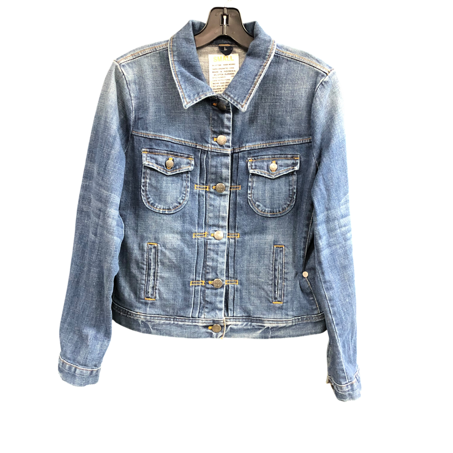 Jacket Denim By J. Crew In Blue Denim, Size: S