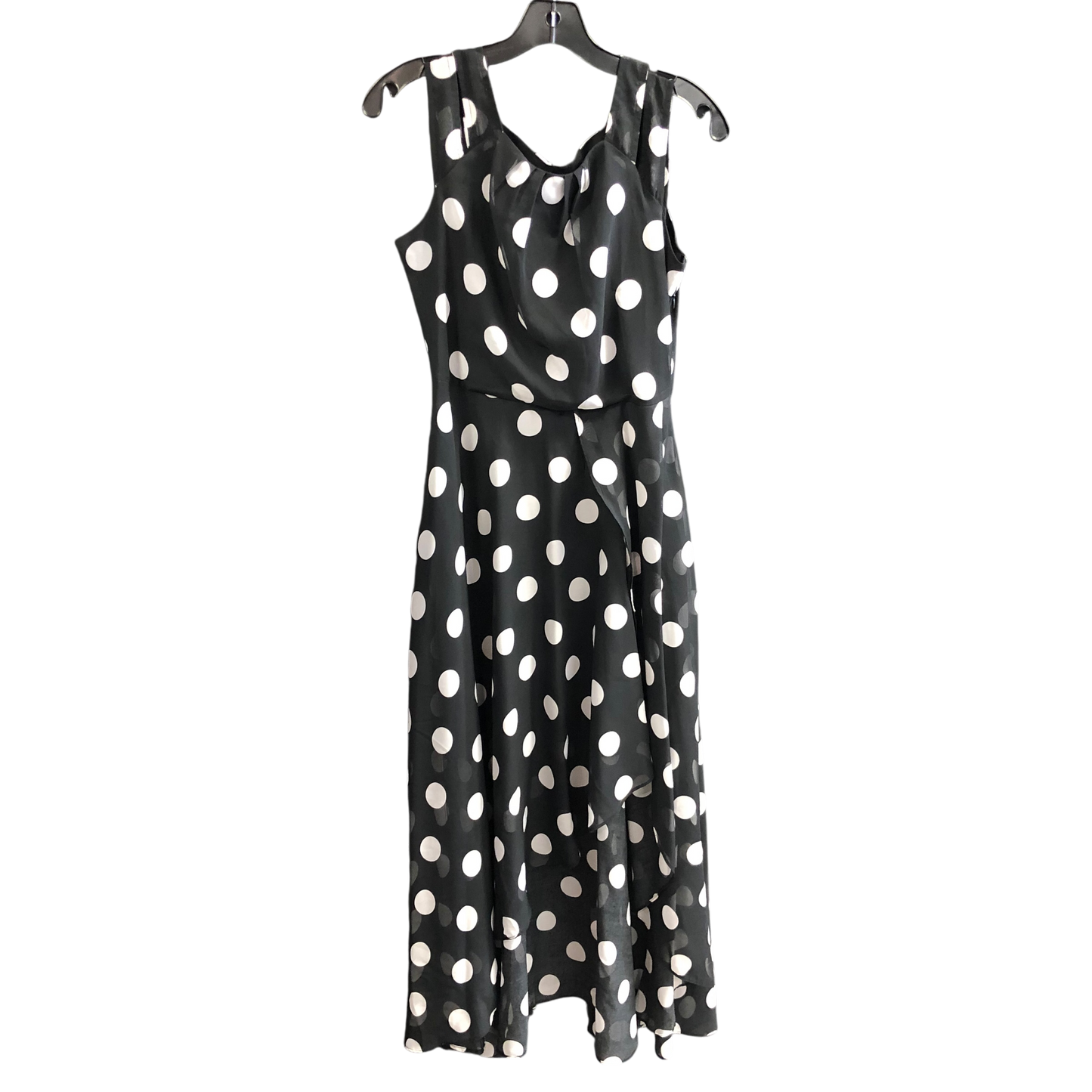 Dress Casual Maxi By Misslook In Polkadot Pattern, Size: 4