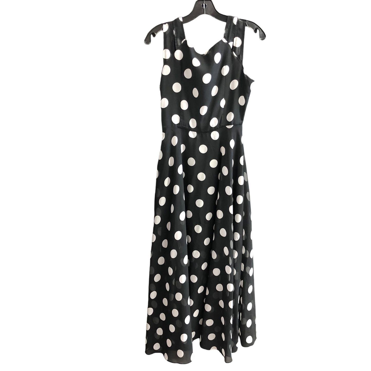 Dress Casual Maxi By Misslook In Polkadot Pattern, Size: 4